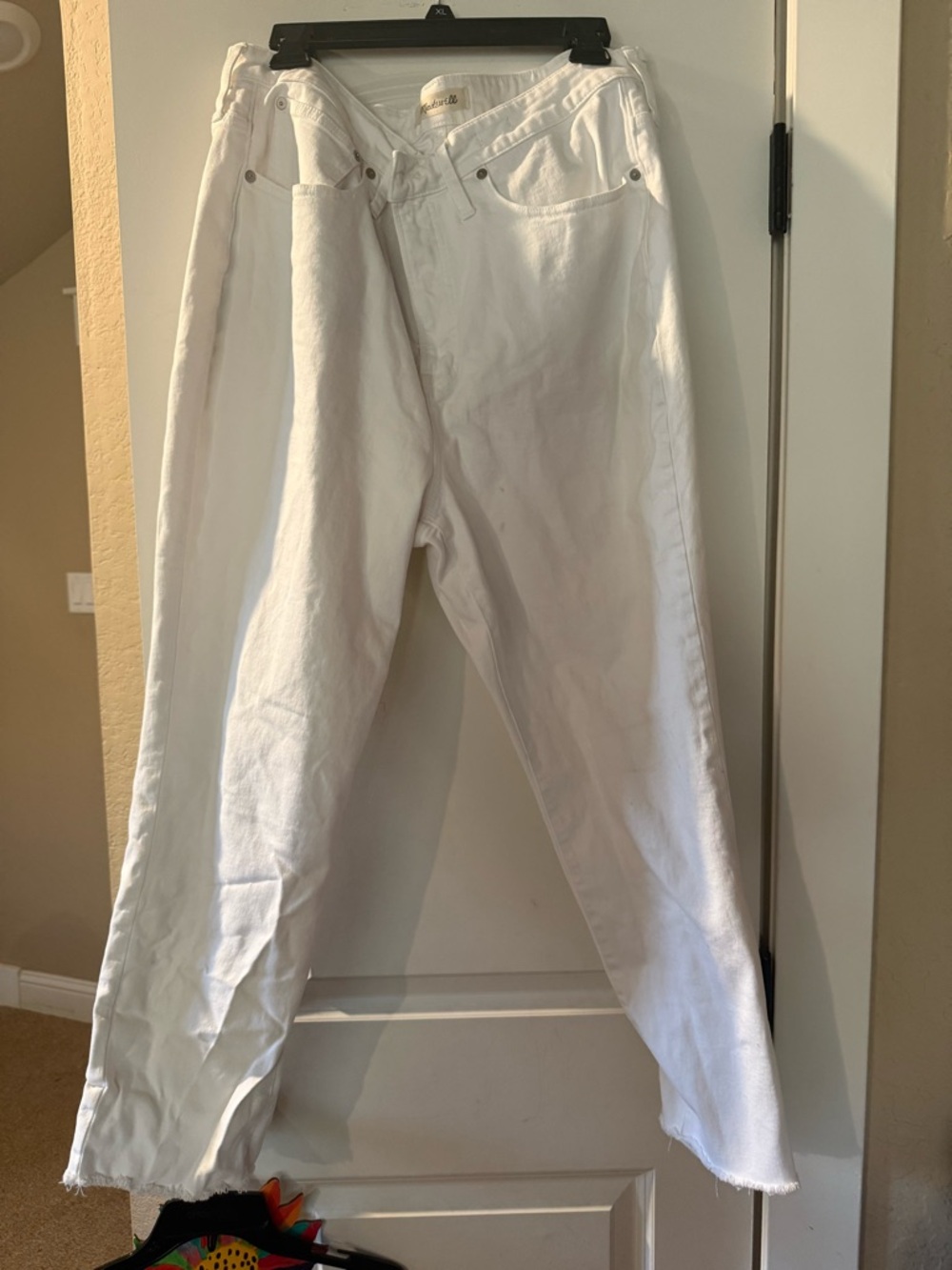 Madewell White Denim Jeans